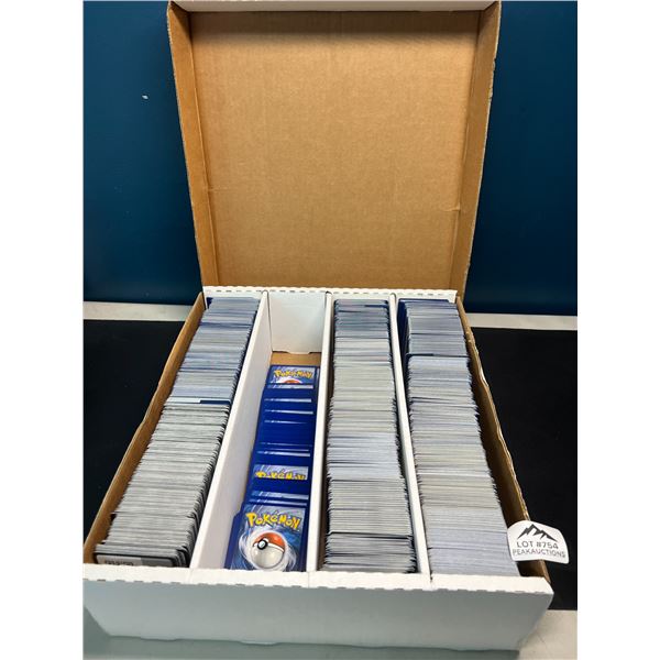 Lot of 1 Large Box of Assorted Authentic Pokemon Cards