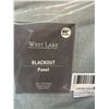 Image 3 : Lot of 2 Packs of West Lake Blackout Curtain Panels