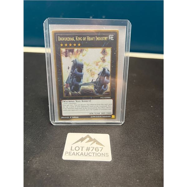 Lot of 1 Yu-Gi-Oh Digvorzhak, King of Heavy Industry Trading Card