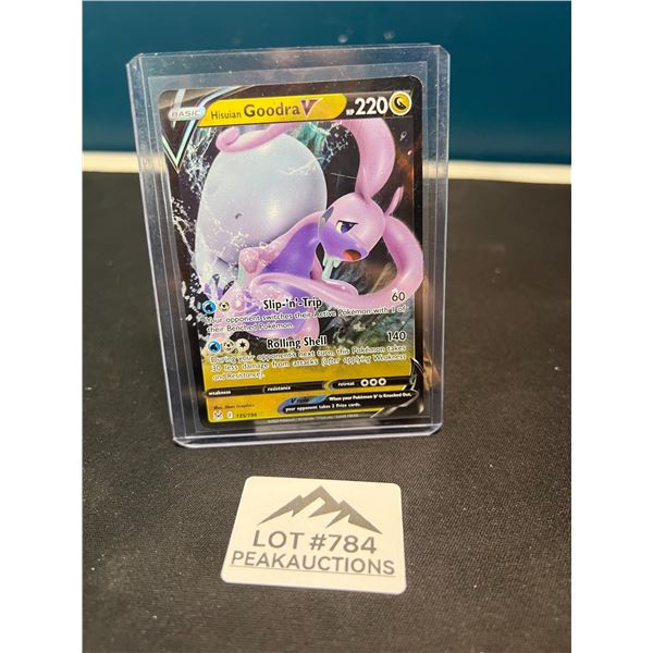 Lot of 1 Hisuian Goodra V Pokemon Trading Card