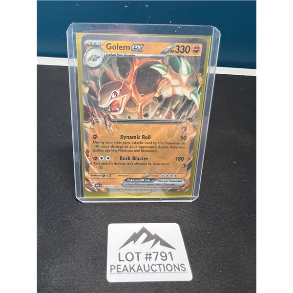 Lot of 1 Golem EX Pokemon Trading Card