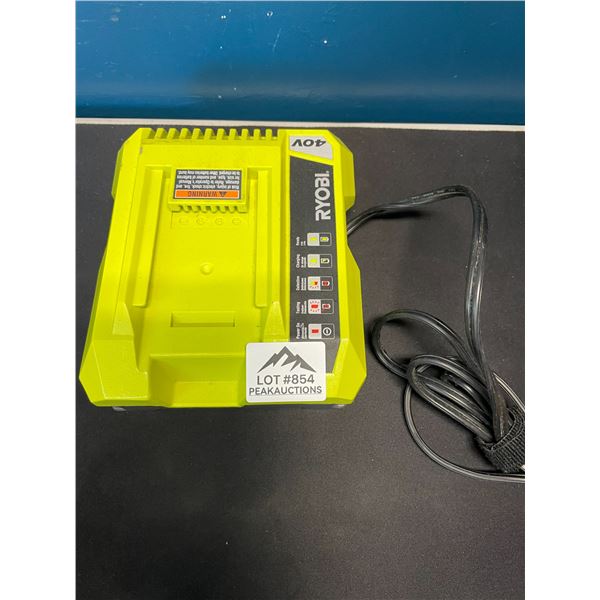 Lot of 1 RYOBI 40V Charger - Used