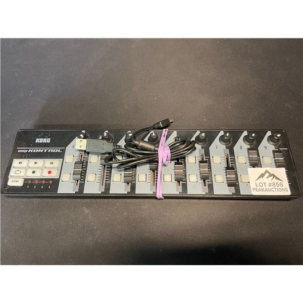 Lot of 1 Korg Nano Kontrol Midi Controller - Used