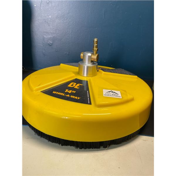 Lot of 1 BE 14" Whirl-A-Way Flat Surface Cleaner - Used