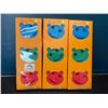 Image 1 : Lot of 3 Multi-Packs of Scrub-Daddy Inspired Sponges - 3 Sponges per pack