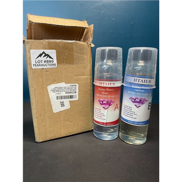 Lot of Epoxy Resin (Part A & B) - 18.5 ounce kit