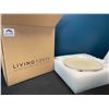 Image 1 : Lot of 1 Box of LivingTaste Molandi Ceramic 8" Dinner Plates - 4pcs/plates in box