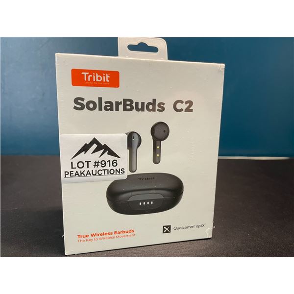 Lot of Tribit SolarBuds C2 True Wireless Earbuds - Brand New Sealed!