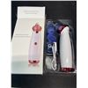 Image 2 : Lot of 2 Electric Skin Clearing/Blackhead Suction Devices - Rechargeable
