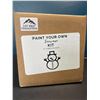 Image 2 : Lot of 1 Paint Your Own Real Snowman Kit by Chameleon Colors