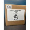 Image 2 : Lot of 1 Paint Your Own Real Snowman Kit by Chameleon Colors