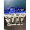 Image 1 : Lot of 12 Epson 522 Ecotank Inks - Black
