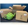 Image 1 : Lot of 2 Classic Limegreen 6 Cup Teapots