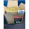 Image 1 : Lot of 1 Box of 5" Sanding Discs - 8 Holes 105 Discs