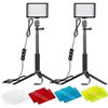 Image 1 : Lot of 1 Neewer LED Video and Photography Light Kit