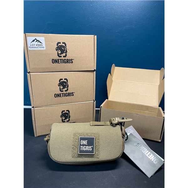 Lot of 3 OneTigris Tactical Style Sunglass Cases