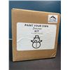 Image 2 : Lot of 1 Paint Your Own Real Snowman Kit by Chameleon Colors