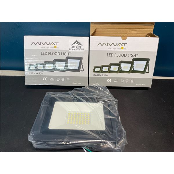 Lot of 2 LED Flood Lights