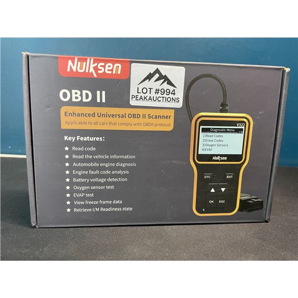 Lot of 1 Enhanced OBD2 Scanner