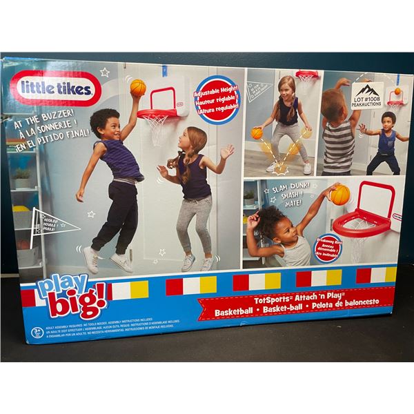 Lot of 1 Little Tikes Basketball Toy Set