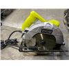 Image 1 : Lot of 1 Ryobi Skill Saw - Used - Powers on
