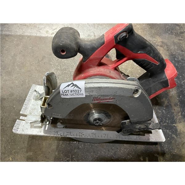 Lot of 1 Milwaukee Skilsaw - Used - Powers on
