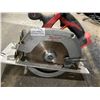 Image 3 : Lot of 1 Milwaukee Skilsaw - Used - Powers on