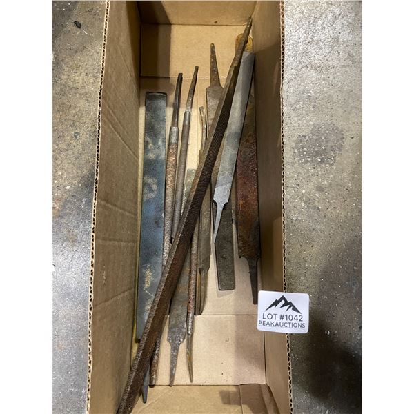 Lot of 1 Box of Assorted Files - Used