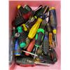 Image 2 : Lot of 1 Box of Assorted Screwdrivers - Used