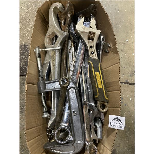 Lot of 1 Box of Assorted Tools - Used