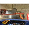 Image 2 : Lot of 1 Box of Assorted Saws - Used
