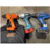 Image 1 : Lot of 3 Assorted Drills - Used
