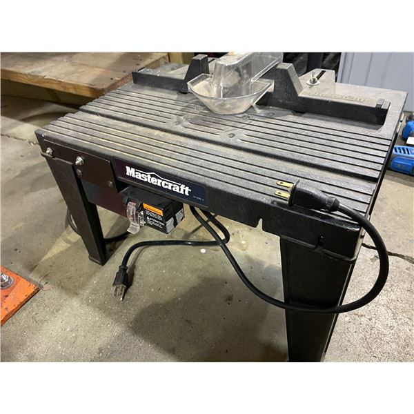 Lot of 1 Mastercraft Table Saw - Used