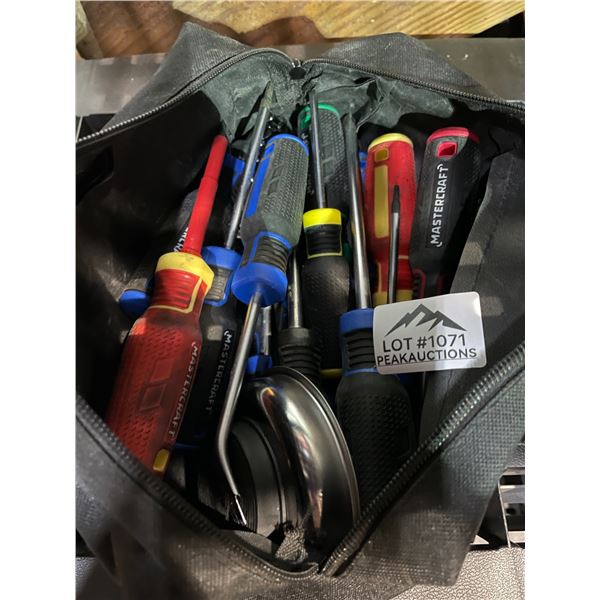 Lot of Assorted Mastercraft Screwdrivers - Used