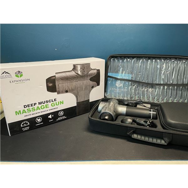 Lot of 1 Handheld Deep Tissue Massage Gun - Brand New!