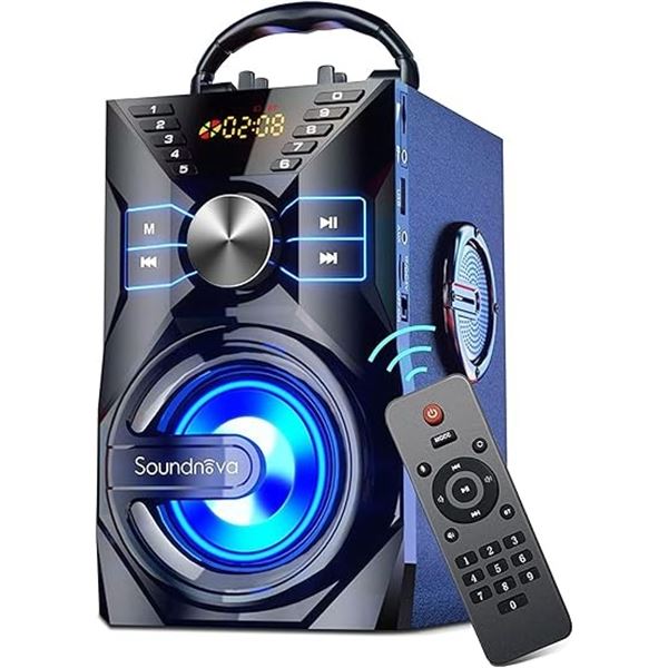 Lot of 1 SoundNova K9 Pro Portable Bluetooth/Wireless Speaker - Brand New!!