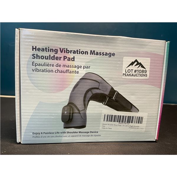 Lot of 1 Heated Vibrating/Massaging Shoulder Pad