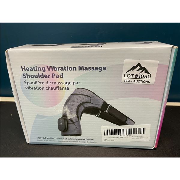 Lot of 1 Heated Vibrating/Massaging Shoulder Pad