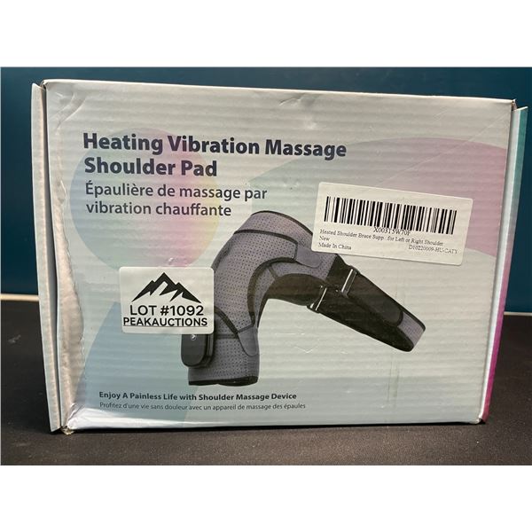 Lot of 1 Heated Vibrating/Massaging Shoulder Pad