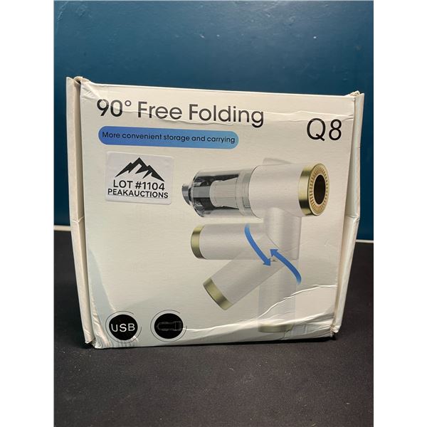 Lot of 1 Rechargeable High Power Mini Folding Vacuum