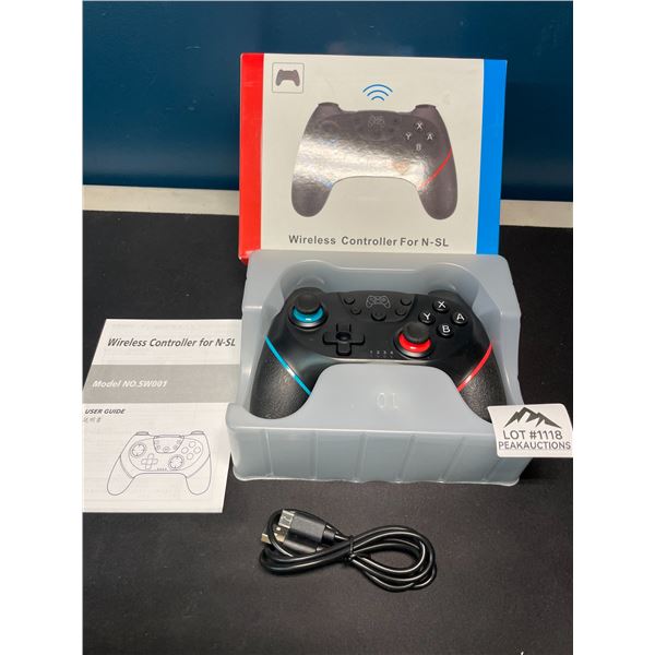Lot of 1 Wireless Rechargeable Pro Controller for Nintendo Switch