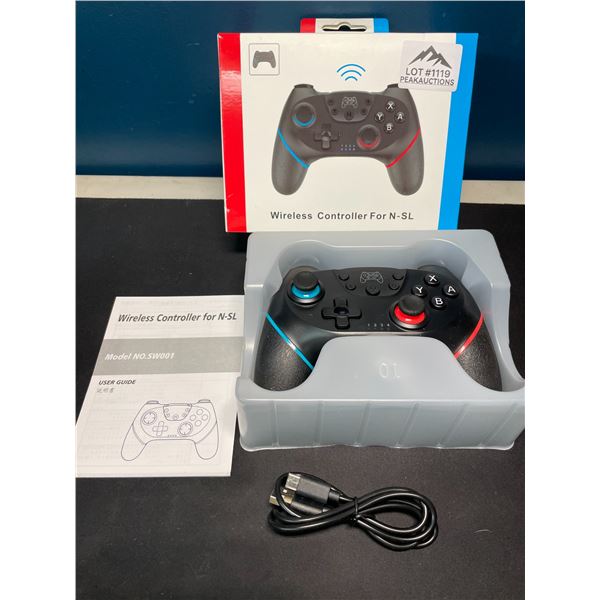 Lot of 1 Wireless Rechargeable Pro Controller for Nintendo Switch
