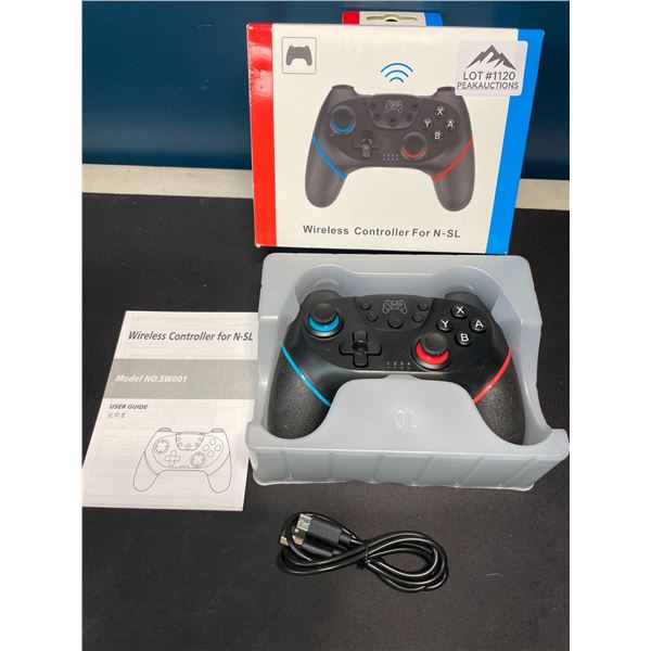 Lot of 1 Wireless Rechargeable Pro Controller for Nintendo Switch
