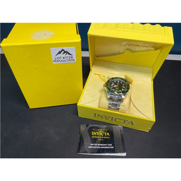 Lot of 1 Invicta Men's 3047 Pro Diver Collection Grand Diver Watch
