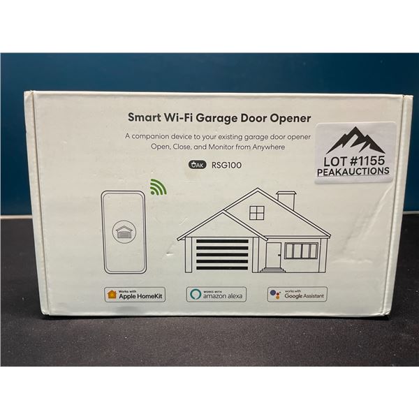 Lot of 1 Smart Wi-Fi Garage Door Opener - Brand New Sealed