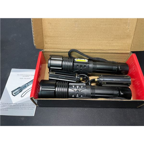 Lot of 2 LED Tactical Flashlights