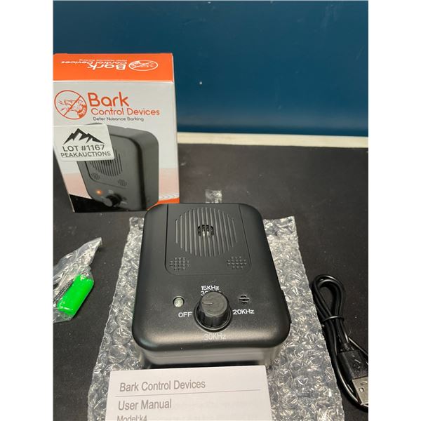 Lot of 1 Ultrasonic Dog Bark Control Device - Deters Barking