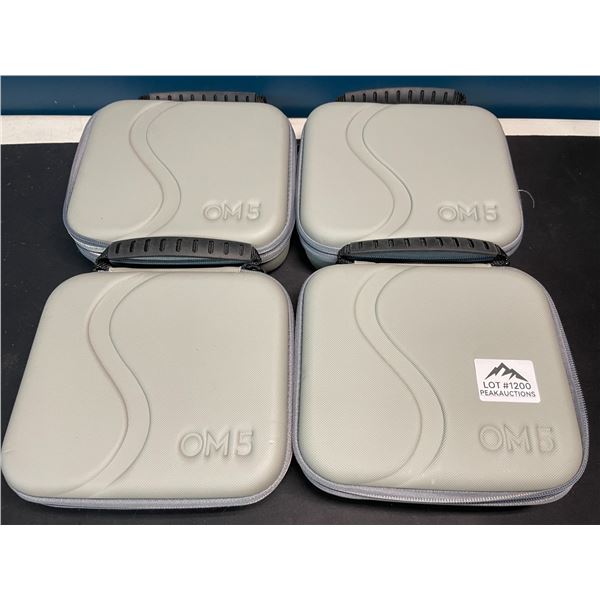 Lot of 4 Hardshell Cases for DJI OM 5