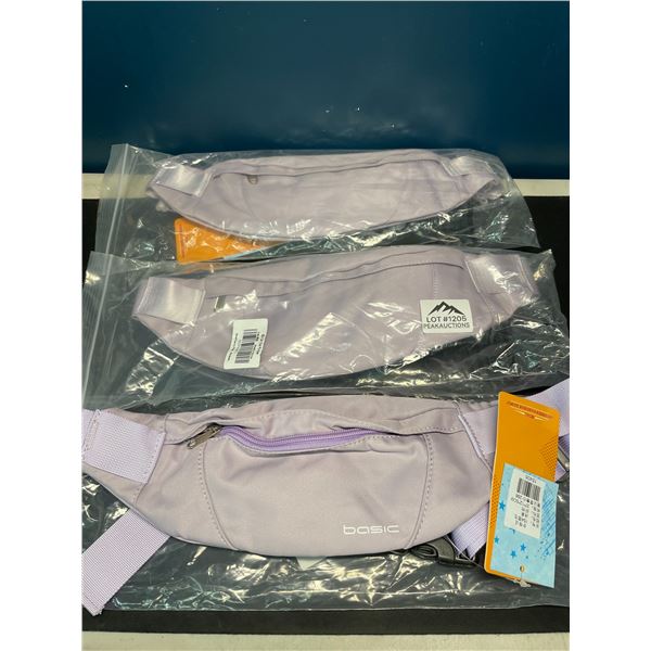 Lot of 3 Fanny Packs - Lavender