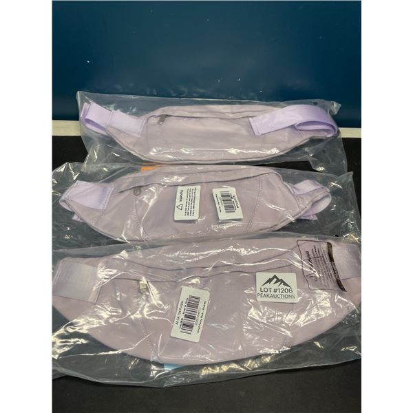 Lot of 3 Fanny Packs - Lavender